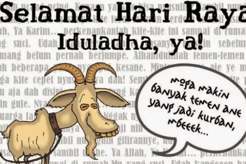 Kumpulan Gambar Caption Kata Ucapan Idul Adha Meme Selamat Hari Raya Qurban
