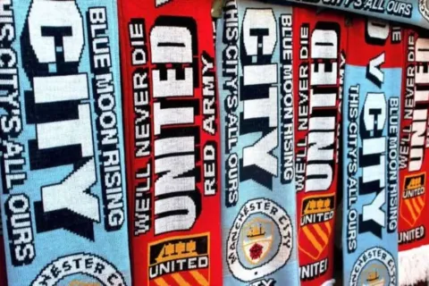 Gambar DP BBM Derby Manchester Bergerak Terbaru CITY Vs MU