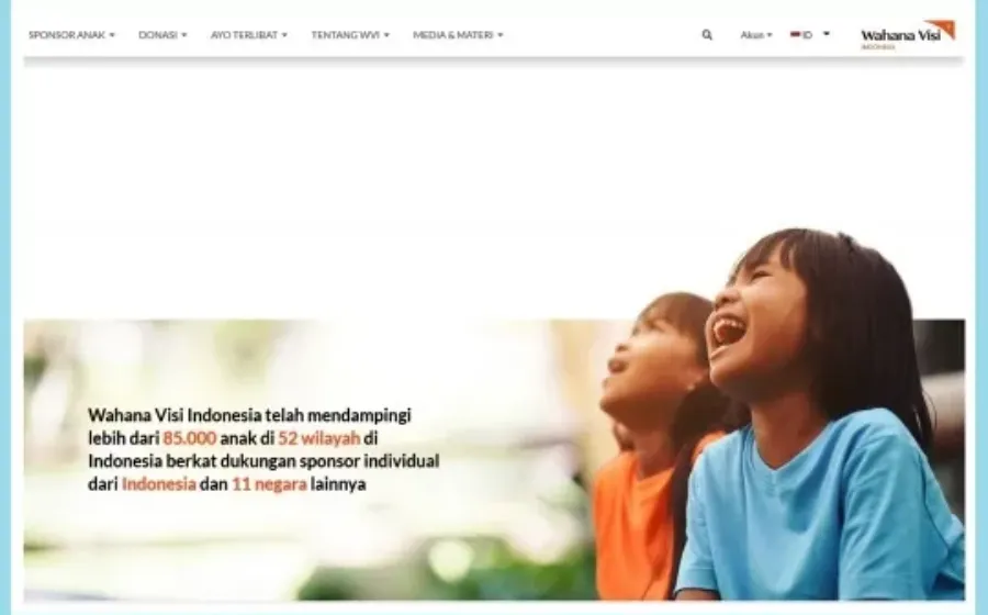 Ayo Berikan Donasi Terbaik Anda Melalui Program Sponsor Anak Wahana Visi Indonesia