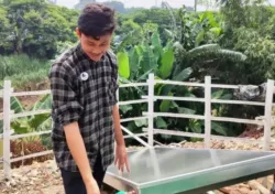 Mahasiswa Universitas Pertamina Sulap Limbah Tahu dan Kotoran Sapi Jadi Biogas dalam Waktu Singkat