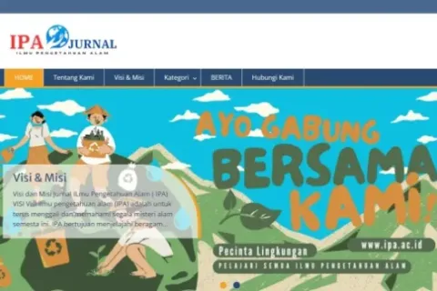 Mengenal Jurnal Ilmu Pengetahuan Alam (IPA), Pintu Menuju Pengetahuan Alam Semesta Yang Mendalam