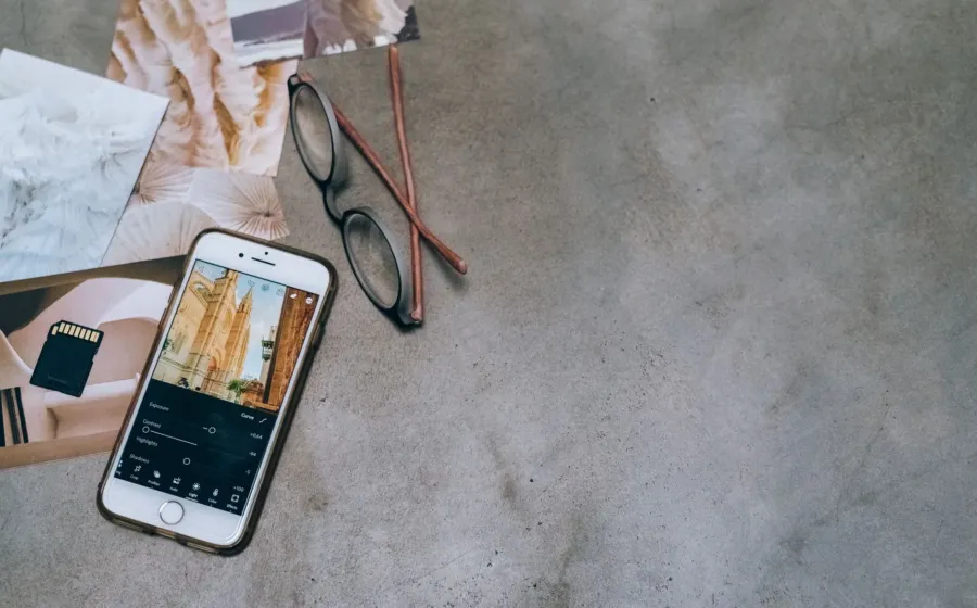 Tampilan aplikasi edit foto gratis terbaik di smartphone untuk konten media sosial