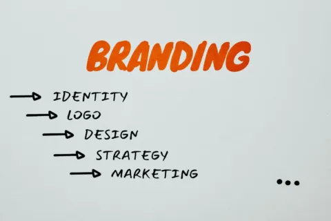 Ilustrasi strategi branding bisnis pemula untuk membangun identitas produk yang kuat
